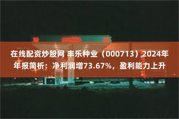 在线配资炒股网 丰乐种业（000713）2024年年报简析：净利润增73.67%，盈利能力上升