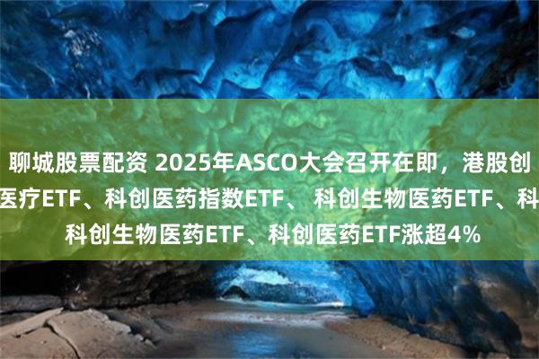聊城股票配资 2025年ASCO大会召开在即，港股创新药50ETF、恒生医疗ETF、科创医药指数ETF、 科创生物医药ETF、科创医药ETF涨超4%